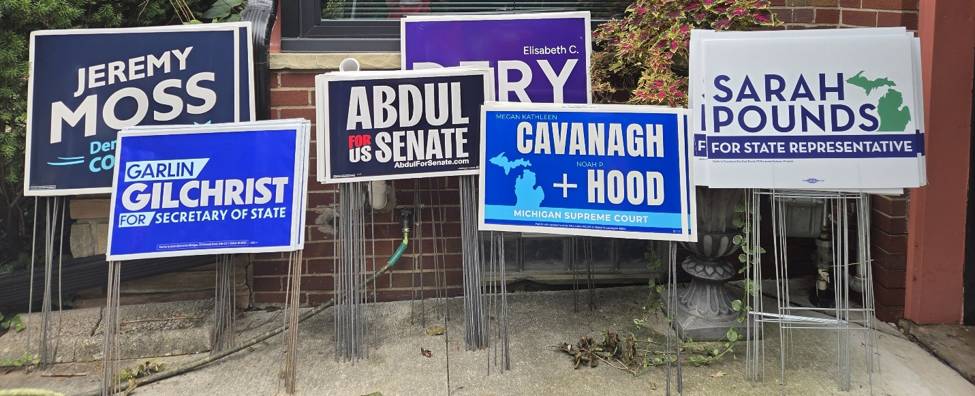 2026 Midterm Election yard signs